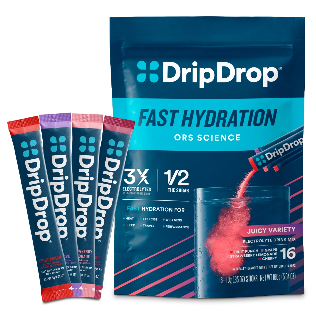 dripdrop-juicy-variety-pack-electrolyte-powder-8-oz-sticks-16-count-o6 Juicy_Variety_-_16ct_-_Transparent.png