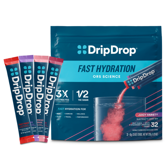 dripdrop-juicy-variety-pack-electrolyte-powder-8-oz-sticks-32-count-t9 Juicy_Variety_-_32ct_-_Transparent.png