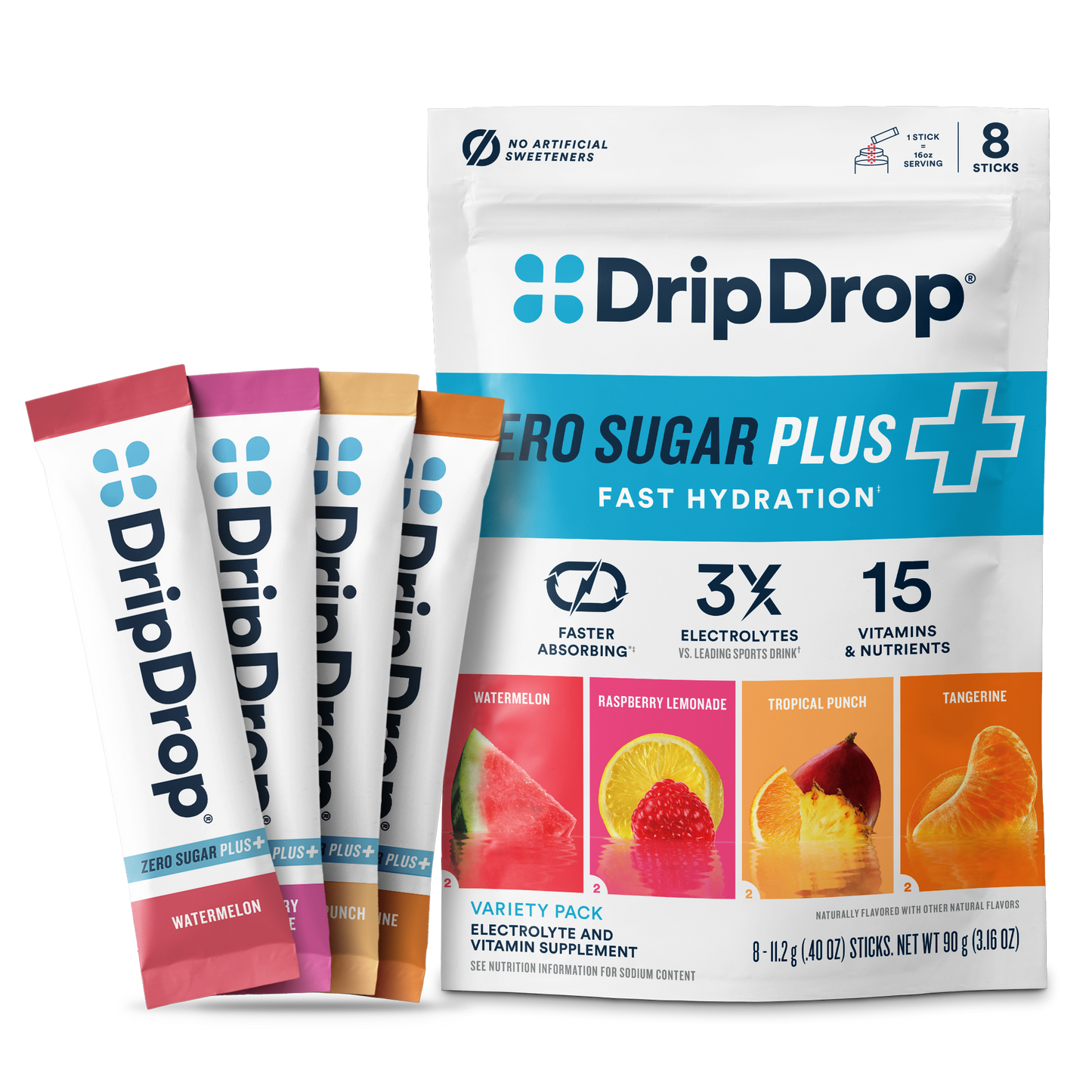 dripdrop-zero-sugar-plus-watermelon-tangerine-tropical-punch-raspberry-lemonade-16-oz-sticks-8-count-n3 Pouch_8ct_Front16ozSticks_VSPlus_Variety_A.png